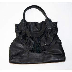 Zina Eva Leather Shoulder Bag